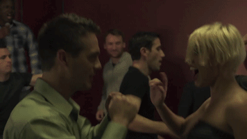 White People At A Club GIF