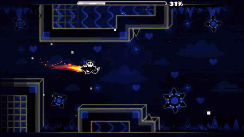 White Rabbit Playing Video Game With Loading Bar 37%