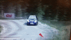 White Road Dirt Showdown GIF