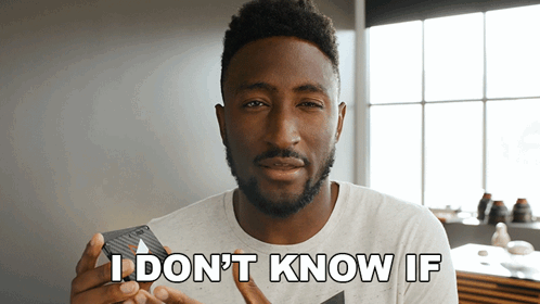 White Shirt Man Says I Don't Know If
