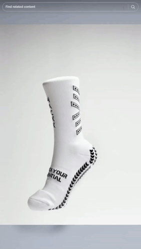 White Socks Saying Do Your Ritual