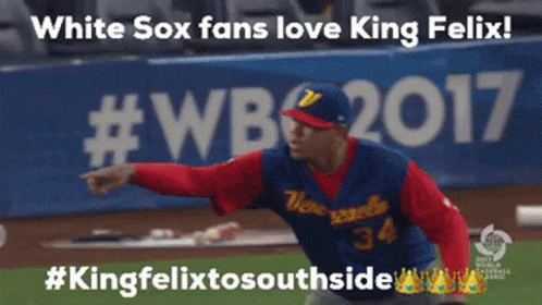 White Sox Fans Love King Felix #Kingfelixtosouthside #Wb2017 GIF