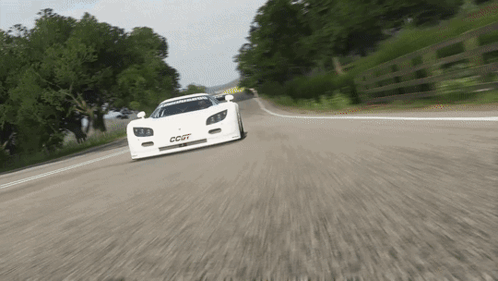 White Sports Car Driving License Plate Cost