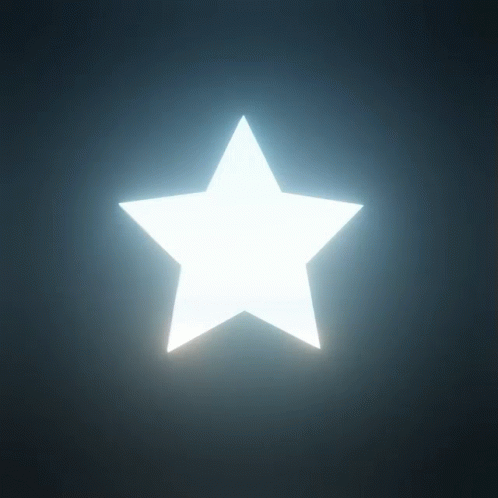 White Star Glowing