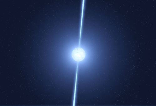 White Star With Blue Beam