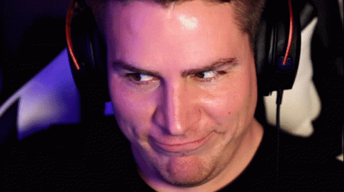 White Streamer Guy Eye Brow Raise GIF