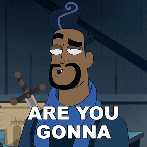 White-Suited Men And Masks Around White Coffin GIF