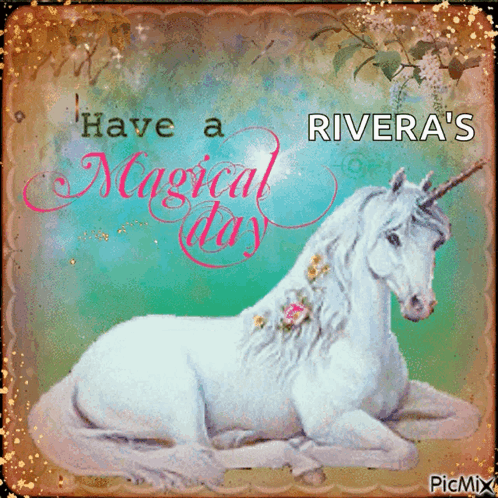 White Unicorn Have A Magical Day