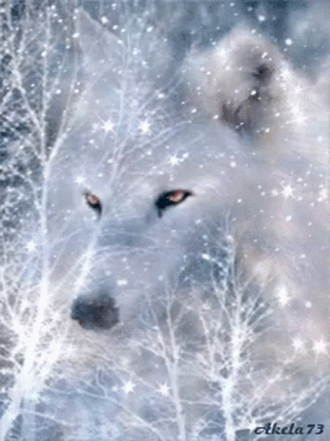 White Wolf Akela 73 in Snow