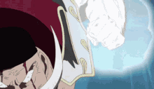 Whitebeard Edward Newgate Powerful Ground Punch GIF