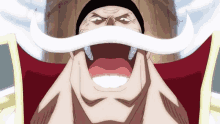 Whitebeard Pirate Captain Laughing One Piece GIF