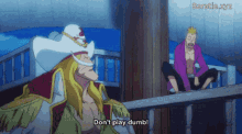 Whitebeard Play Dumb Funny Pirates One Piece GIF