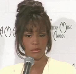 Whitney Houston Shocked Face GIF