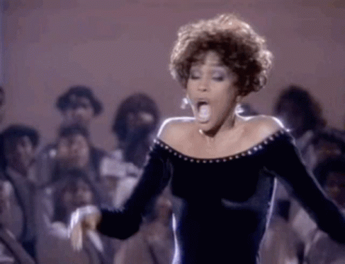 Whitney Houston Melodic Moments GIF