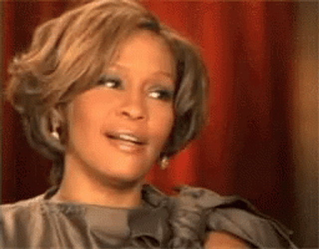 Whitney Houston Quick Emotional Shift GIF