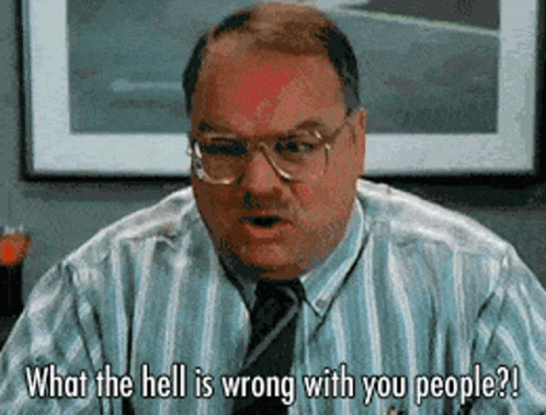 Who Are You People Angry Office Boss GIF