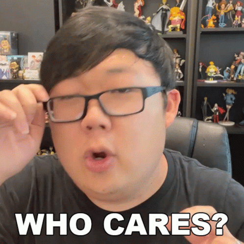 Sung Won Cho Who Cares GIF
