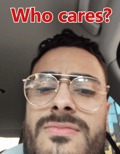 Who Cares Anymore Poster