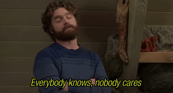 Who Cares Zach Galifianakis GIF