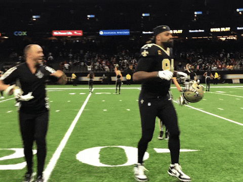 Who Dat Saints Let's Go Dance GIF