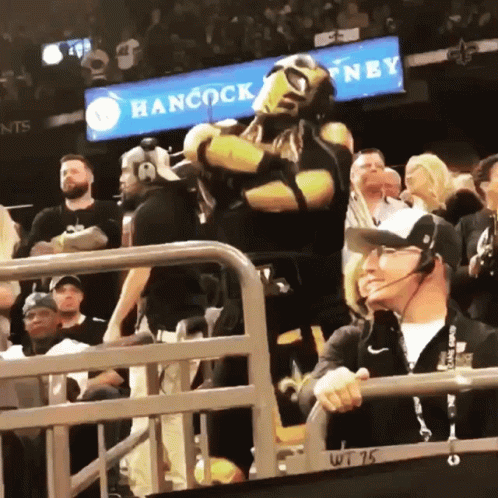 Who Dat Saints Set Mood GIF