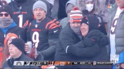Who Dey Nation Cheering Bengals GIF