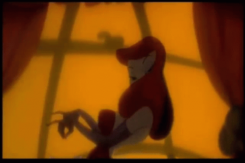 Who Framed Roger Rabbit Kiss GIF