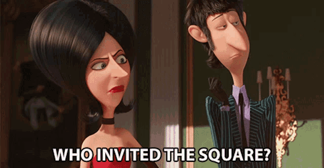 Who Invited The Square Minions Movie GIF