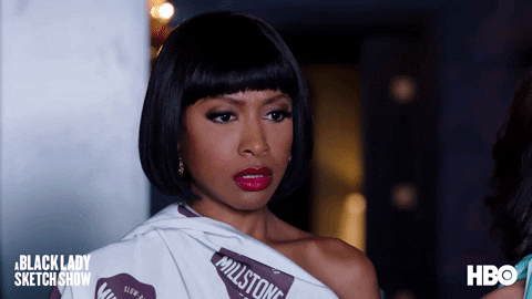Who Is That A Black Lady Sketch Show GIF