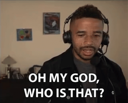 Who Is That Stunned Evdog805 Youtuber GIF