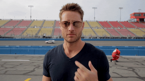 Who Me Justin Hartley GIF