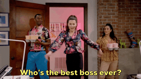 Who's The Best Bosses Day Ever GIF