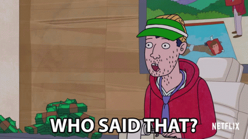 Todd Chavez On Red Jacket Who Said That GIF