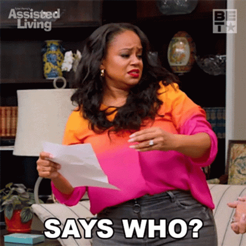 Who Said That Woman In Casual Shirt GIF