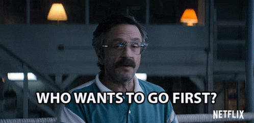 Who Wants To Go First Volunteer GIF