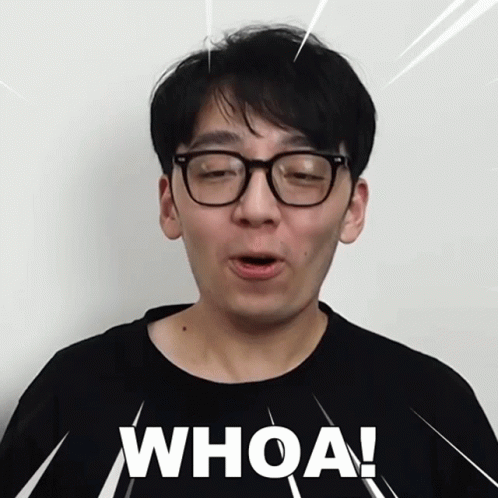 Whoa Brett Yang Shocked Amazed Mind Blown GIF