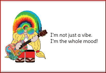 Whole Mood And Good Vibes Hippie GIF