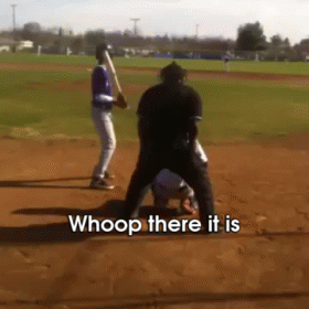 Whoomp There It Is Baseball Game GIF