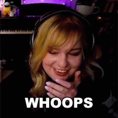 Whoops By Ali Rose GIF