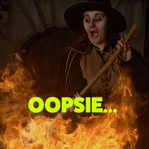 Whoops By Witch On The Amsterdam Dungeon GIF