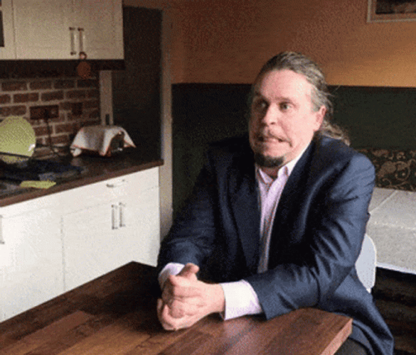Whoops Man In The Kitchen GIF