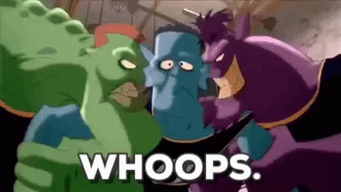 Whoops Of Space Jam Monstars GIF