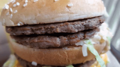 Whopper Burger Messy Assembly GIF