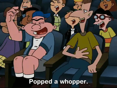 Whopper Whopper Hey Arnold GIF