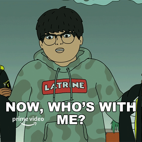 Whos Coming With Me Benny Fairfax GIF