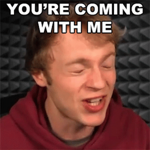 Whos Coming With Me Youtuber Fred Pye GIF