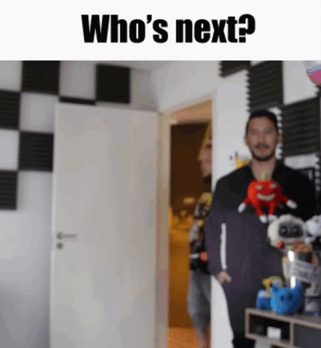 Whos Next Glass Jar Guy GIF