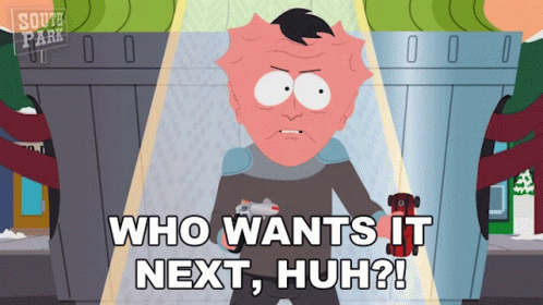 Whos Next Pink Alien Anime Guy GIF