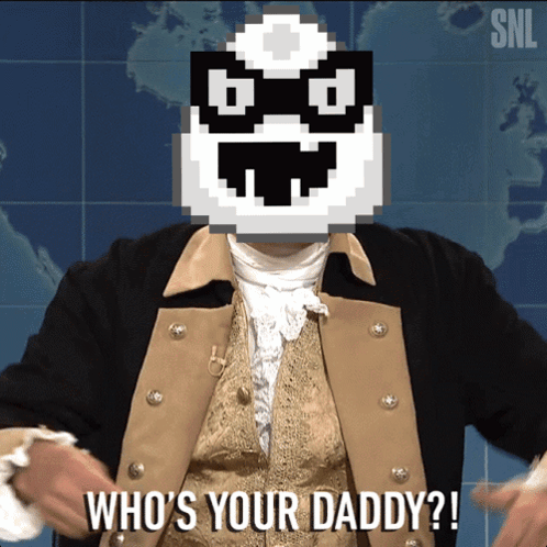 Whos Your Daddy Ghost Face Jimmy Fallon GIF