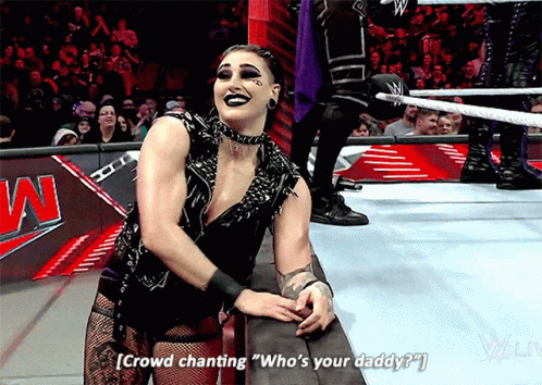 Whos Your Daddy Rhea Ripley GIF